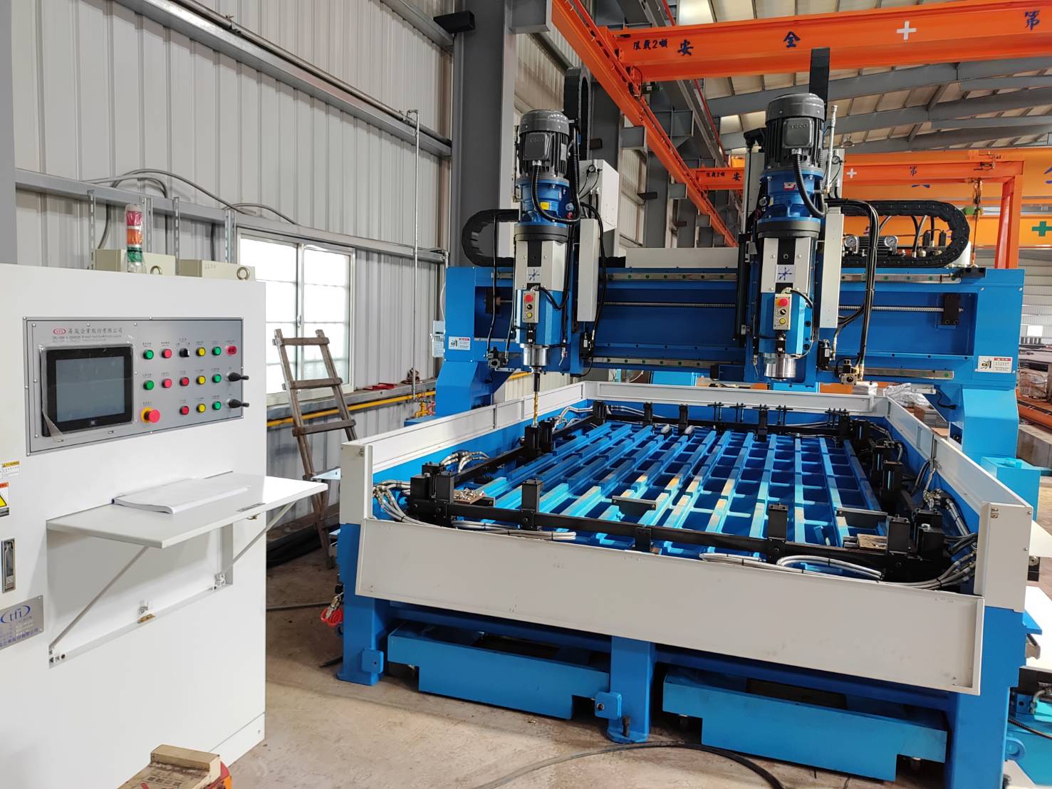 DNA-2035H, Double Spindles Plate Drilling Machine