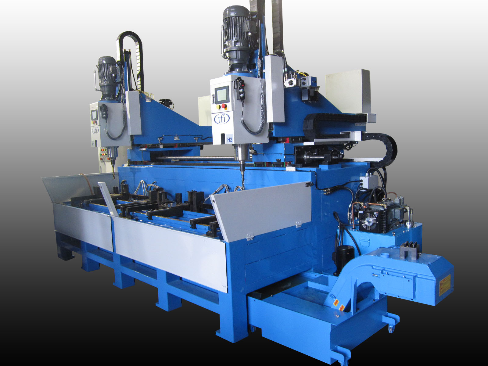 AGP-265HH, Double Spindles, CNC Plate Drilling Machine