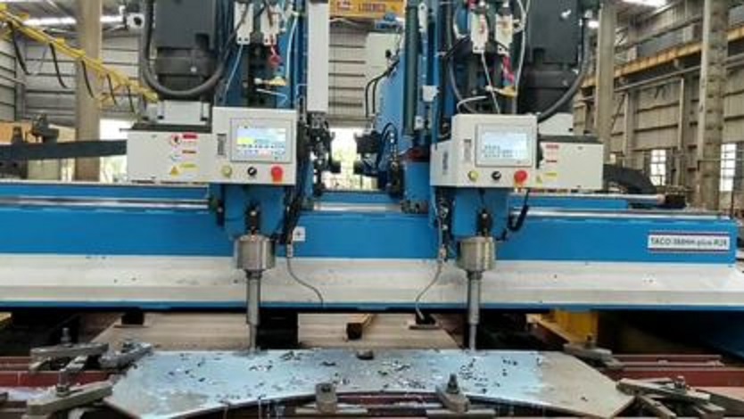 TACO-368HH-plus-R28 (Advance type), Bridge girder drilling machine TACO-368HH-plus-R28 (Advance type), Bridge girder drilling machine